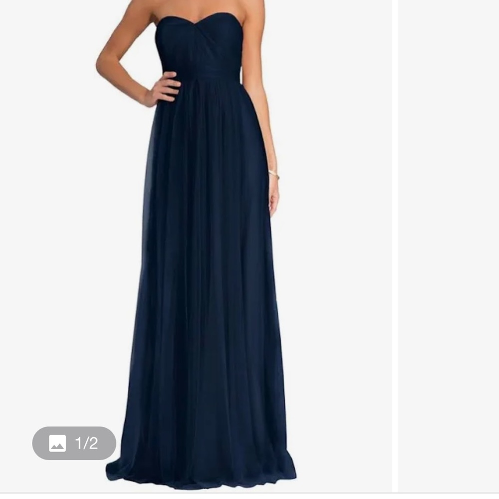 Jenny Yoo convertible dress - Navy - Size 4